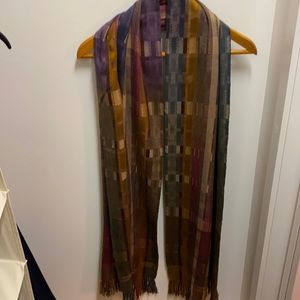 Multi colored scarf